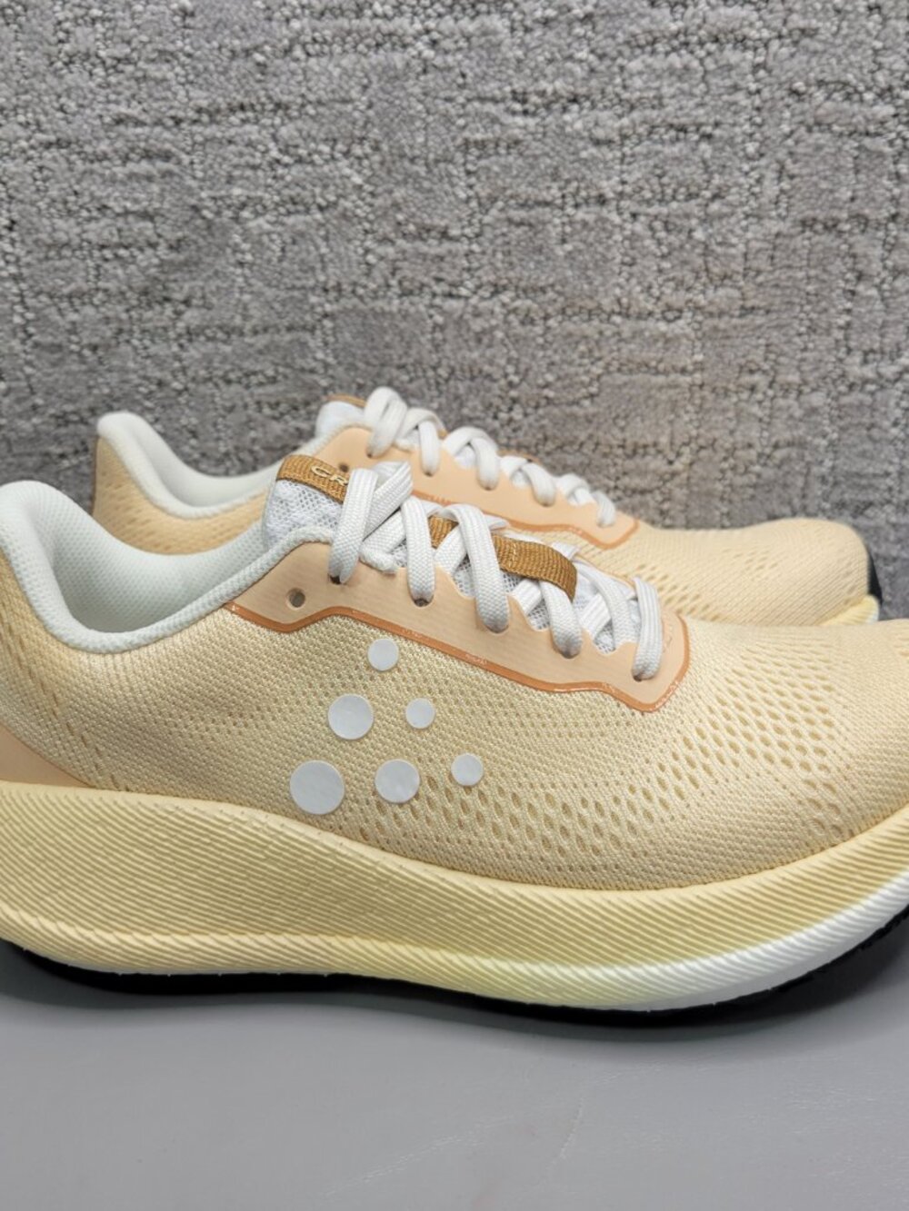 Craft Sportwear Pacer 2 Womens Size US 7 Taupe PX Foam Lightweight Running Shoes - Picture 4 of 14